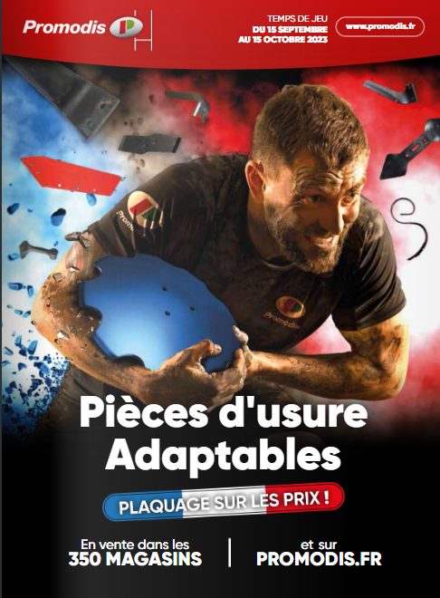 catalogue pièces usures adaptables automne 2023 Promodis