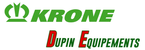 logo Krone et logo Dupin équiepements